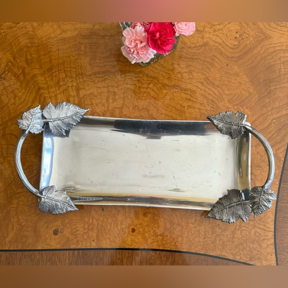 Martha stewart silver tray